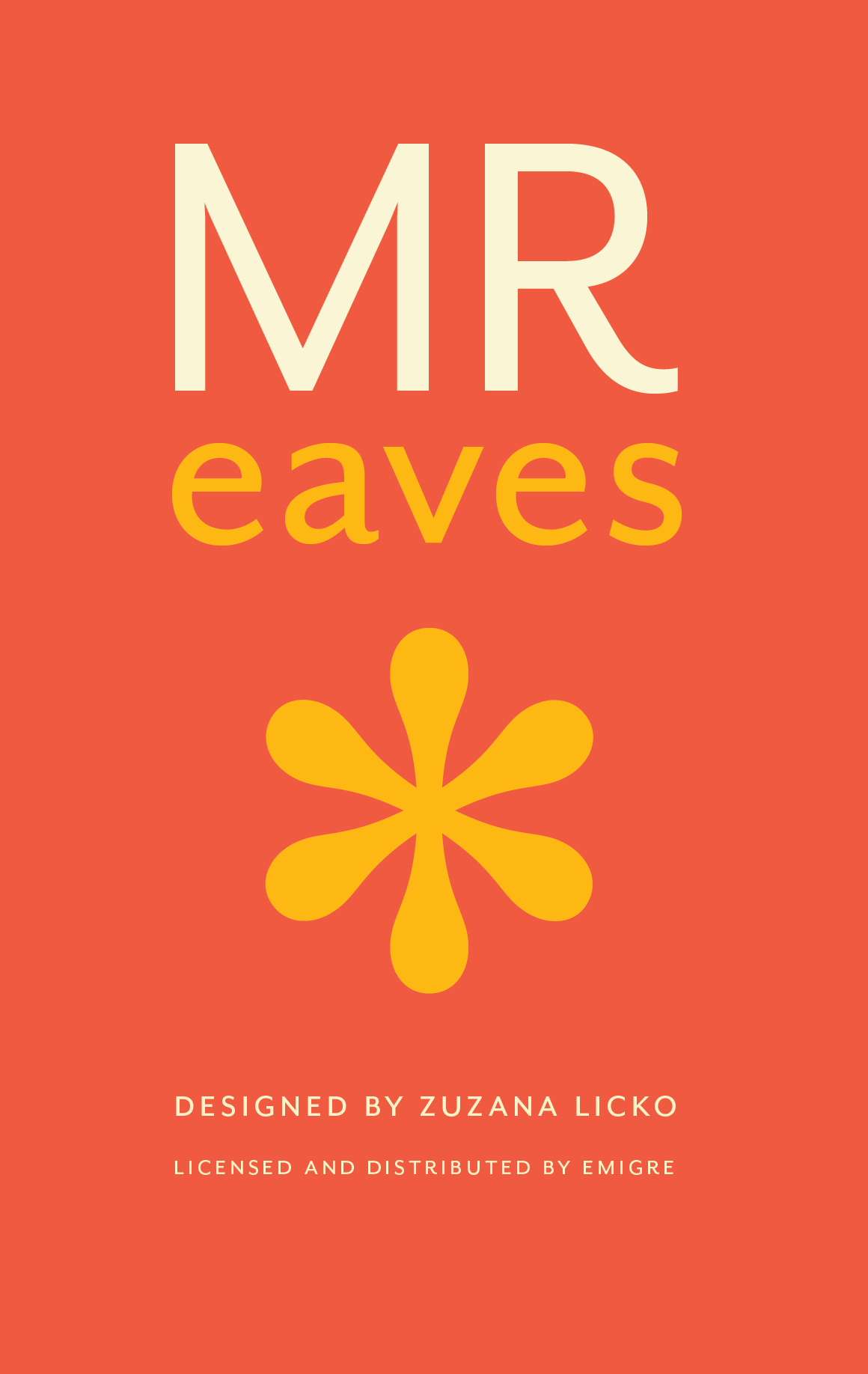Mr Eaves Font Specimen Catalog